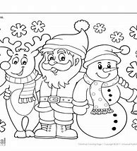 Image result for Summer Santa Coloring Page