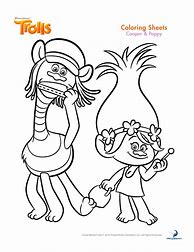 Image result for Trolls 2 Coloring Pages