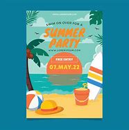 Image result for Summer Party Flyer Template Free