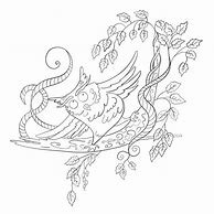 Image result for Owl On Branch Print Out