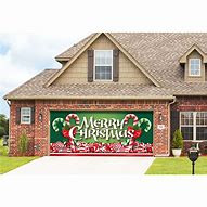 Image result for Christmas Decorations Magnetic Garage Door