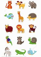 Image result for Animal Coloring Stickers