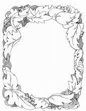 Image result for Leaf Border Outline