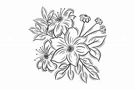 Image result for Hand Drawn Flower Bouquet