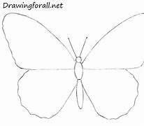 Image result for How to Draw Easy Butterfly Drawings