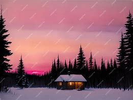 Image result for Modern Cabin in the Woods