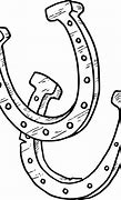 Image result for Lucky Horseshoe Coloring Page