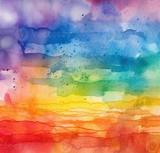 Image result for Rainbow Watercolor Abstract