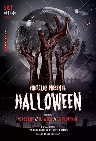 Image result for Halloween Party Flyer