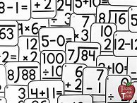 Image result for Math Fact Flash Cards Printable