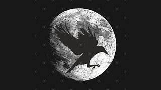 Image result for Raven Silhouette Moon