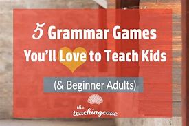 Image result for Grammar Games for Kids