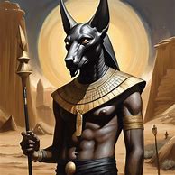 Image result for Ai Generated Art Anubis