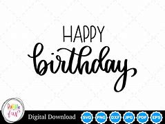 Image result for Happy Birthday Cursive