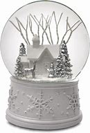 Image result for Snow Globe Black and White with Penguin