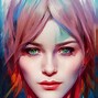 Image result for Cyborg Girl Face