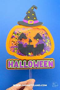 Image result for Halloween Cake Topper SVG