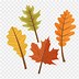 Image result for Fall Leaves Vector Free