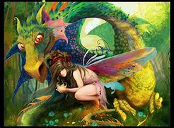 Image result for Dragons and Fairies Pic