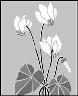 Image result for Pretty Flower Stencils