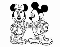 Image result for Space Mickey Mouse Coloring Pages