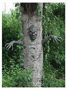 Image result for Decorated Halloween Trees