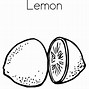 Image result for Lemon Coloring Sheet