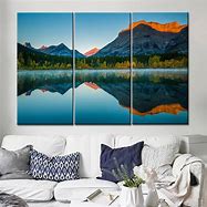 Image result for Mountain Canvas Wall Art