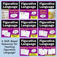 Image result for Figurative Language Worksheets 9th Grade