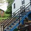 Image result for Residential Exterior Metal Stairs