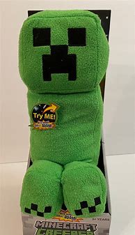 Image result for Minecraft Creeper Plush Toy