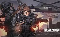 Image result for Military Anime Girl 1920X1080