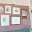 Image result for Simple Gallery Wall in Nursery