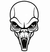 Image result for Alien Skull Logo