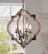 Image result for Oak Chandelier