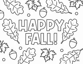 Image result for Fall Leaf Coloring Sheet