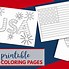 Image result for Printable American Flag USA