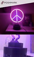 Image result for Purple Neon Peace Signs