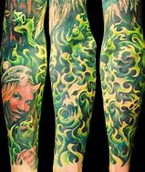 Image result for Flame Tattoo Sleeve