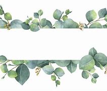 Image result for Pink Flower and Eucalyptus Branch Clip Art