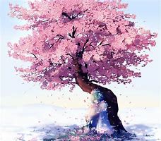 Image result for Cherry Blossom Tree Digital Art