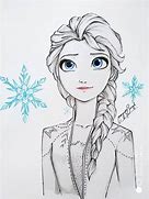 Image result for Elsa 2 Cartoon Drawing