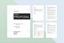 Image result for Graphic Design Proposal Template