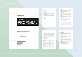 Image result for Graphic Design Proposal Template Word