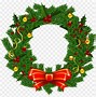 Image result for Cute Pink Christmas Wreath Clip Art