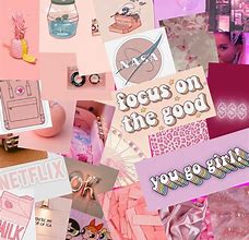 Image result for Soft Pink Aesthetic Collage