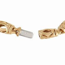 Image result for 18K Yellow Gold Cartier C Necklace