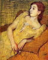 Image result for Edgar Degas La Toilette C. 1890