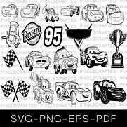 Image result for Disney Cars Silhouette SVG