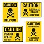 Image result for Danger Sign Vector